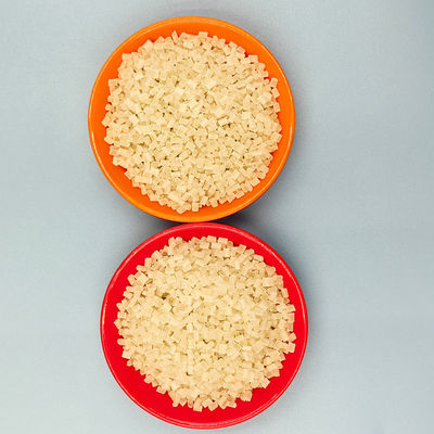 Custom Anti Static TPU Molding Pellets Berbasis Polyether Kuning Terang