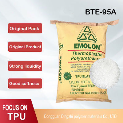 Bahan baku TPU berbasis polieter Granule Virgin Plastic Pellets
