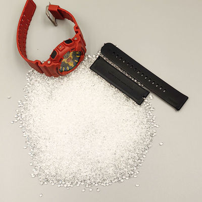 Polyurethane resin plastik daur ulang pelet Granule 80A Custom