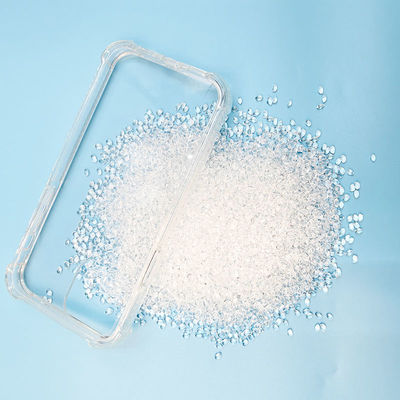 Permata termoplastik transparan yang dapat dibentuk Granul plastik industri tanpa bau