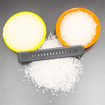 Transparansi tinggi, cetakan cepat, ketahanan yang baik, ketangguhan yang sangat baik, cetakan injeksi atau partikel ekstrusi plastik TPU yang ramah lingkungan, cocok untuk mainan hewan peliharaan, tali melompat, kawat