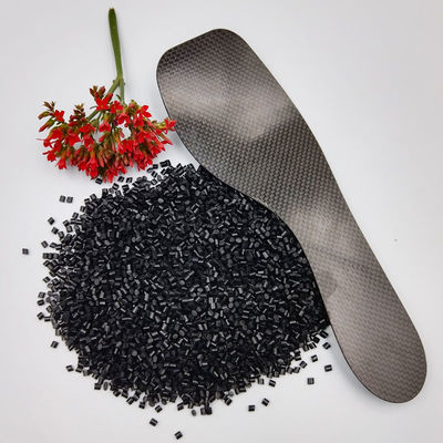 GRS 85A TPU Elastomer Granule Medis Tahan Pakai Hitam