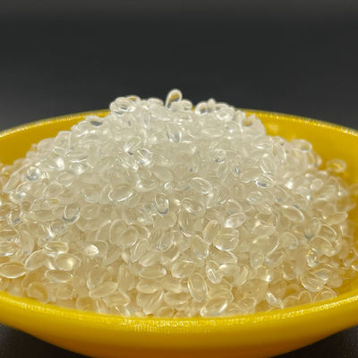 Bahan baku TPU bening Granules plastik kompos tahan UV Untuk kasus ponsel