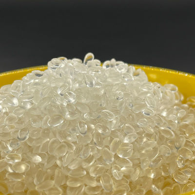 Pellet Resin Polyurethane Transparan Pellet Plastik Bulk Untuk Mainan Isi