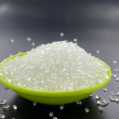 Bahan baku TPU tahan UV Pellet plastik putih untuk extrusion molding