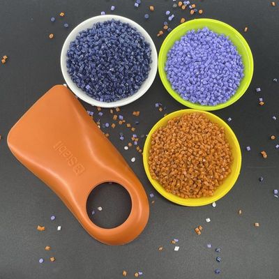 TPU Granule untuk Injection Molding Diperkuat dengan Glass Fiber Toughness Flame Retardant dan UV Stabilizer for Shoes Soles and More