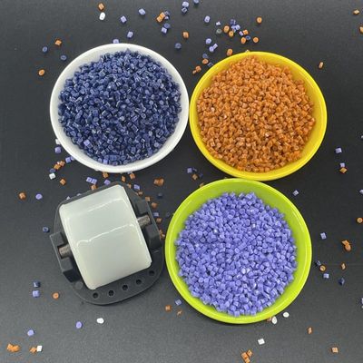 TPU Granule untuk Injection Molding Diperkuat dengan Glass Fiber Toughness Flame Retardant dan UV Stabilizer for Shoes Soles and More