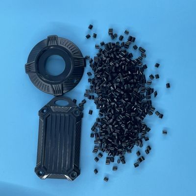 Pellet Polyurethane TPU Serat Karbon Hitam Disesuaikan