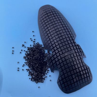 Pellet Polyurethane TPU Serat Karbon Hitam Disesuaikan