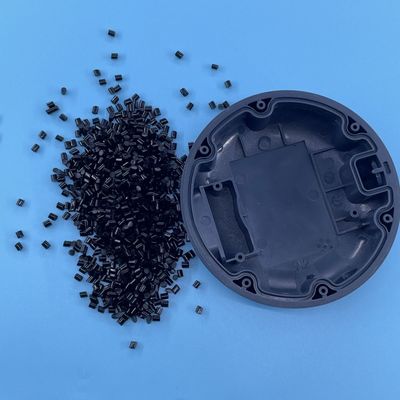 Pellet Polyurethane TPU Serat Karbon Hitam Disesuaikan