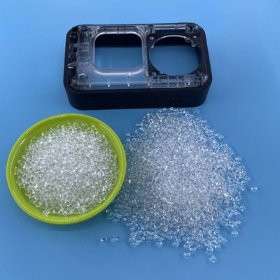 Antiscratch Serat Karbon TPU Plastik Molding Bahan baku Super Hardness Aksesoris Elektronik