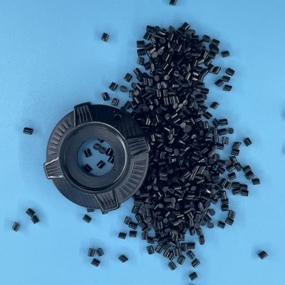 GRS 85A TPU Elastomer Granule Medis Tahan Pakai Hitam