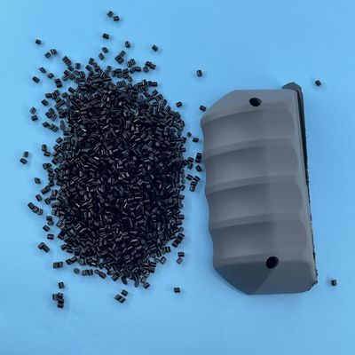 GRS Hitam Bahan Daur Ulang 85A Elastomer Polyurethane Termoplastik Untuk Injeksi Plastik