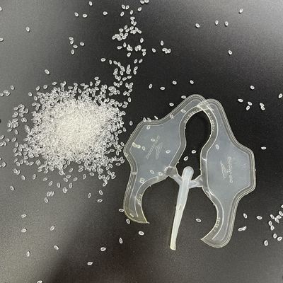 Transparan Tidak larut dalam air Di tepi pantai 64D TPU Bahan baku resin