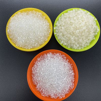 Plastik yang dapat dibentuk Pellet polimer termoplastik manik-manik transparan disesuaikan