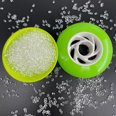 Pellet Polyurethane Medis TPU Konduktif, Harga Rendah, Densitas Tinggi Untuk Casters