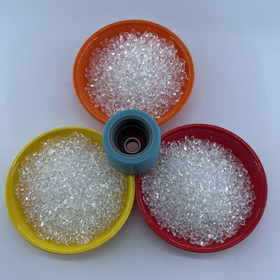 Bahan Baku Mentah Pelapisan Roda Castor Quay Fiber TPU Kekerasan Baik Ketahanan Hidrolitik Ketahanan Kimia Bahan Abrasi Super