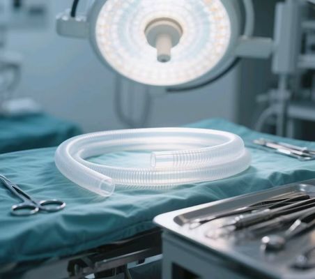 Bahan Baku TPU Transparan Tinggi Ekstrusi Injeksi Ketahanan yang Baik Transparansi 5-6mm