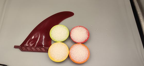 Tinggi transparan Tpu Kekerasan 64D Transparansi Sekitar 5-6mm,Good Rebound, Excellent Ketahanan