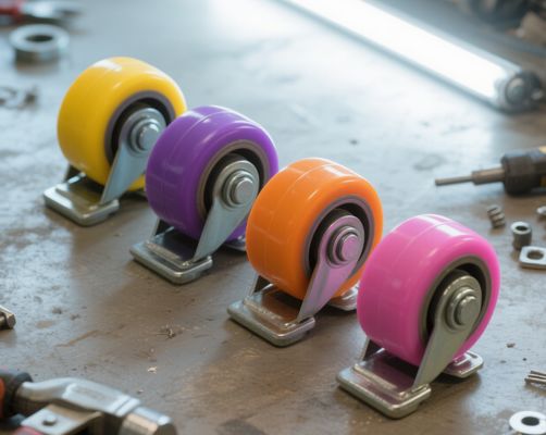 Pellet Polyurethane Medis TPU Konduktif, Harga Rendah, Densitas Tinggi Untuk Casters