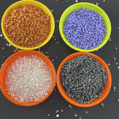 Material TPU yang Dimodifikasi Serat Transparansi Tinggi Warna Asli Dapat Disesuaikan Polimer Berat Molekul Tinggi